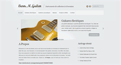 Desktop Screenshot of bassnguitar.fr